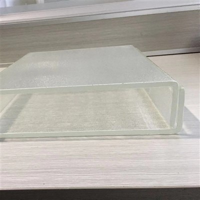 Ultra klares Eisen mit niedrigem Eisen u Glas